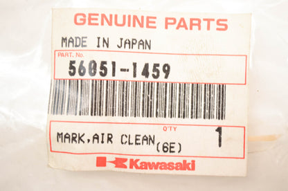 Air Cleaner Decal NOS