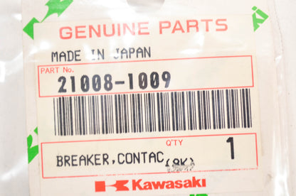 OEM Kawasaki 21008-1009 Left Contact Breaker NOS