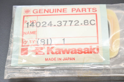 New OEM Kawasaki Right Hand White Engine Cover NOS