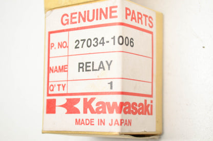 New OEM Kawasaki 27034-1006 Starter Relay NOS