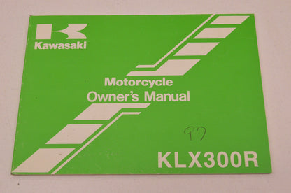 OEM Kawasaki 99920-1813-01 Owner's Manual KLX300A2