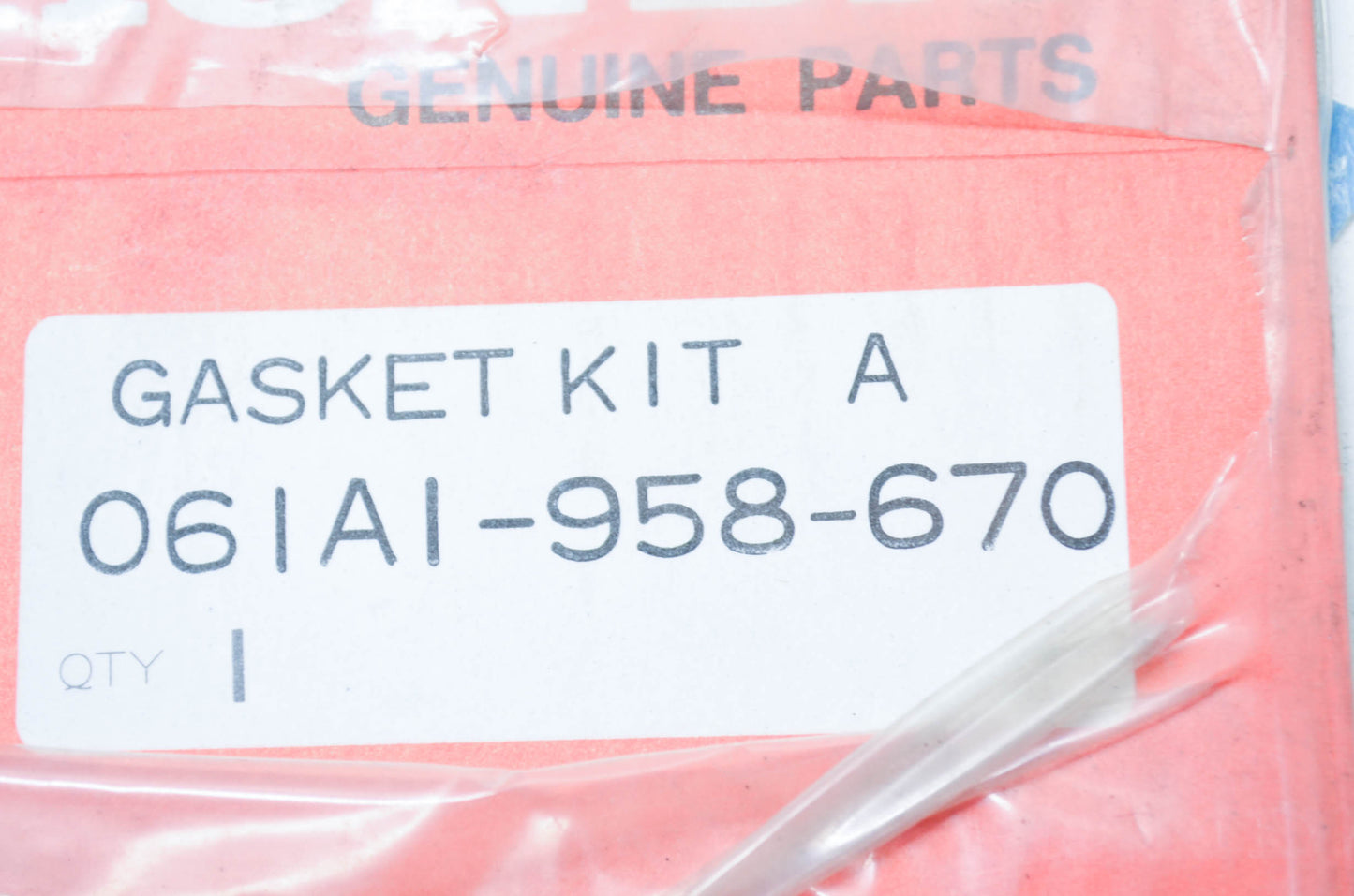 OEM Honda 061A1-958-670 Gasket Kit A NOS