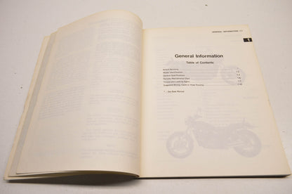 OEM Kawasaki 99924-1093-52 Service Manual Supplement EL250B/E