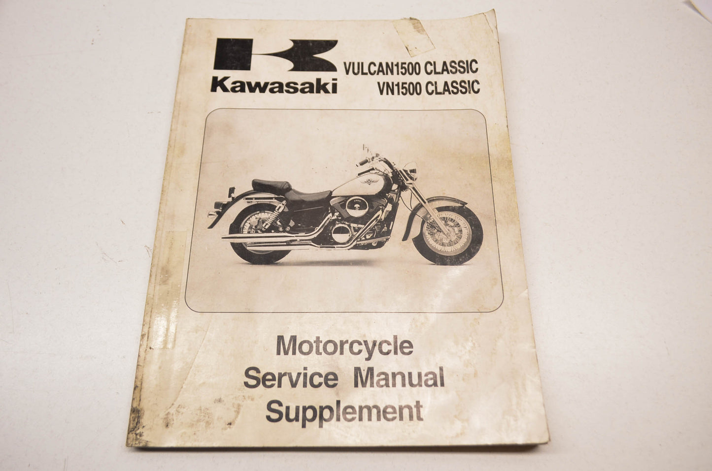 OEM Kawasaki 99924-1229-51 Service Manual Supplement VN1500E