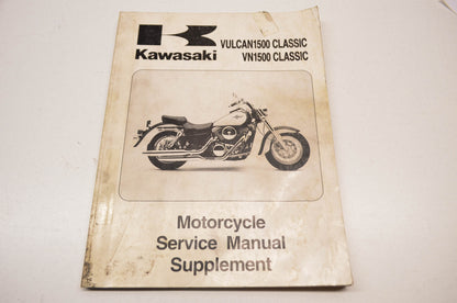 OEM Kawasaki 99924-1229-51 Service Manual Supplement VN1500E