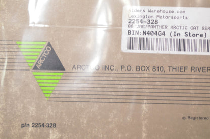 OEM Arctic Cat 1986 Jag Panther Service Manual