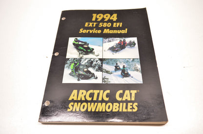 OEM Arctic Cat 2255-007 Service Manual '94 EXT 580 EFI'S NOS