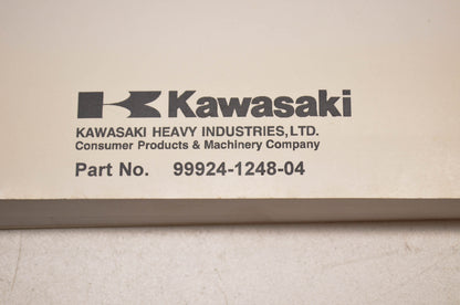 OEM Kawasaki 99924-1248-04 Service Manual ZR750F NOS