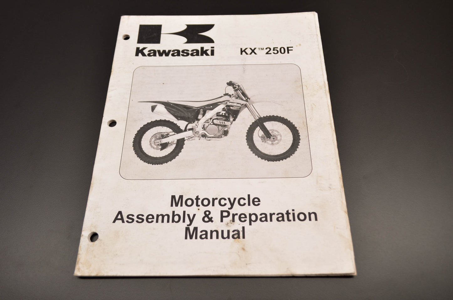 OEM Kawasaki 99931-1532-01 Assembly & Preparation Manual KX250Z NOS