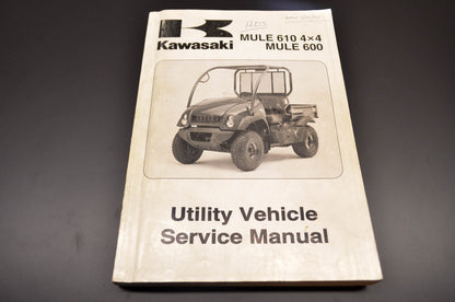 OEM Kawasaki 99924-1349-03 Service Manual KAF400A/B