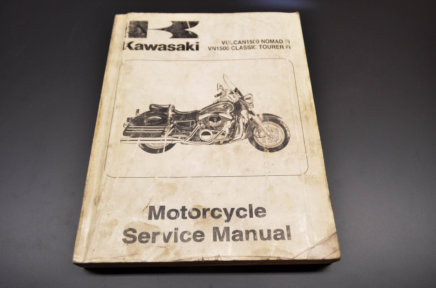 OEM Kawasaki 99924-1259-01 Service Manual VN1500L