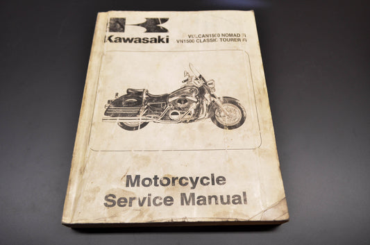 OEM Kawasaki 99924-1259-01 Service Manual VN1500L