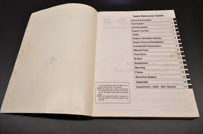 OEM Kawasaki 99924-1183-05 Service Manual VN800A NOS