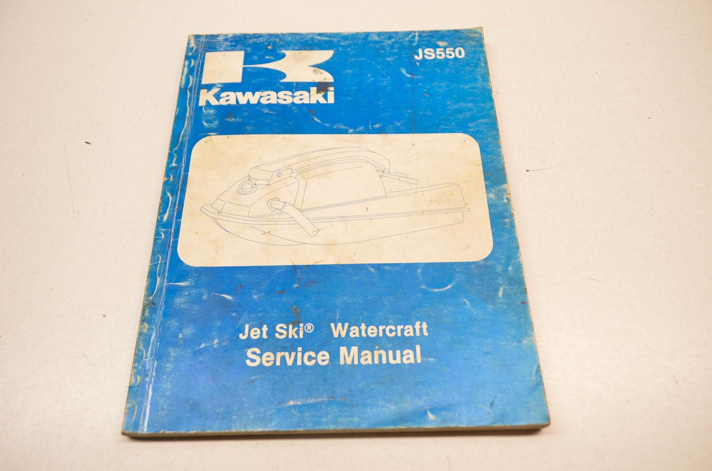 OEM Kawasaki 99963-0051-01 Service Manual JS550A NOS