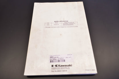 OEM Kawasaki 99924-1324-02 Service Manual KX250N NOS