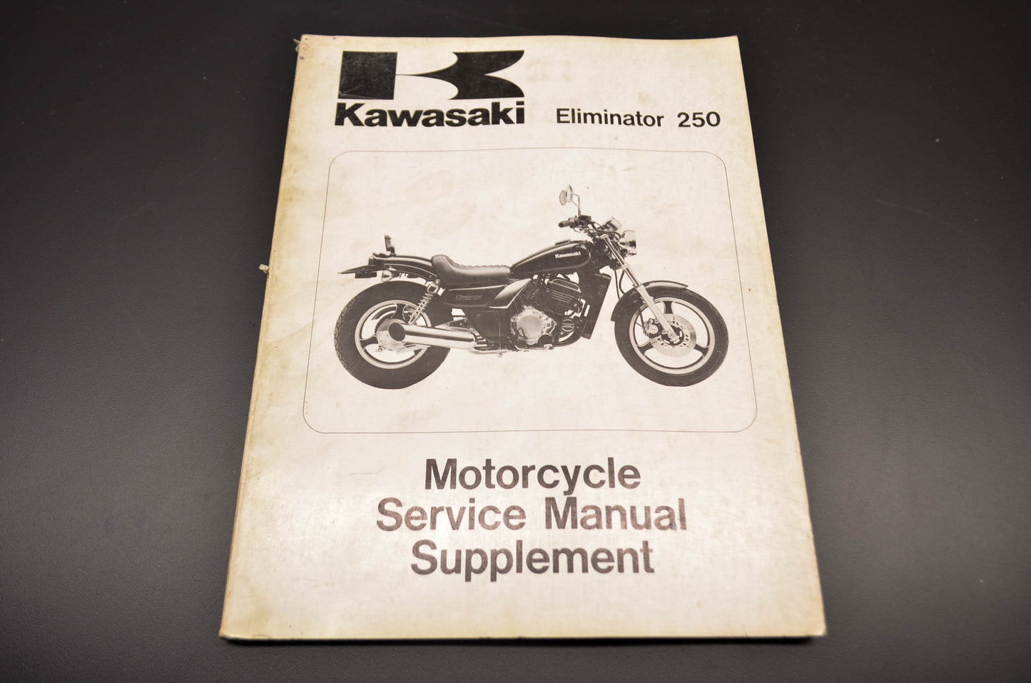 OEM Kawasaki 99924-1093-51 Service Manual Supplement EL250B/E