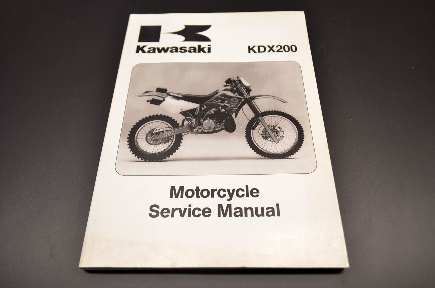 OEM Kawasaki 99924-1181-07 Service Manual KDX200H NOS