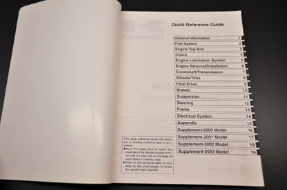 OEM Kawasaki 99924-1228-05 Service Manual BN125A NOS
