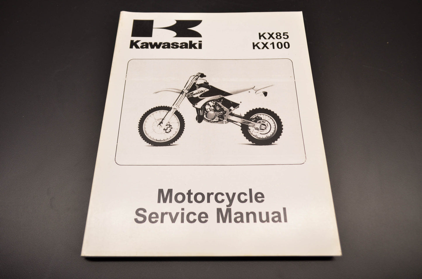 OEM Kawasaki 99924-1265-04 Service Manual KX85A/100D NOS