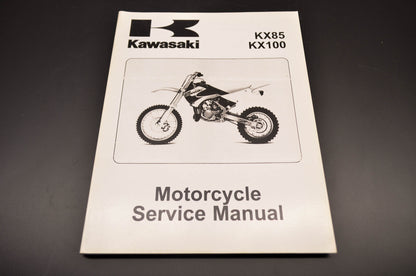 OEM Kawasaki 99924-1265-04 Service Manual KX85A/100D NOS