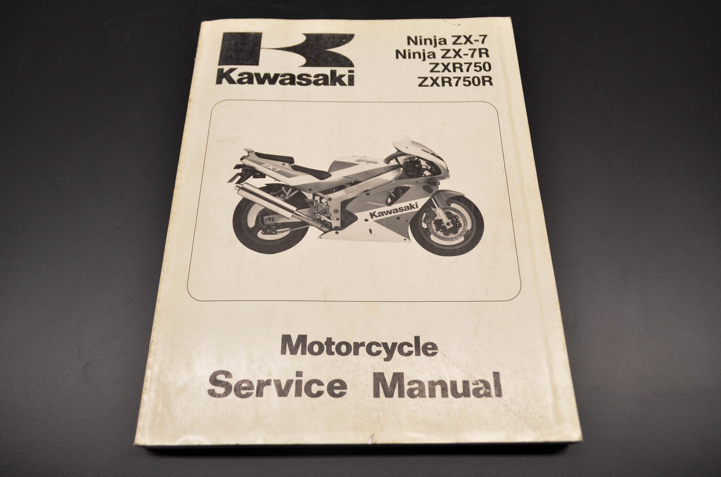 OEM Kawasaki 99924-1139-02 Service Manual ZX750J/K NOS