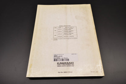 OEM Kawasaki 99924-1139-02 Service Manual ZX750J/K NOS