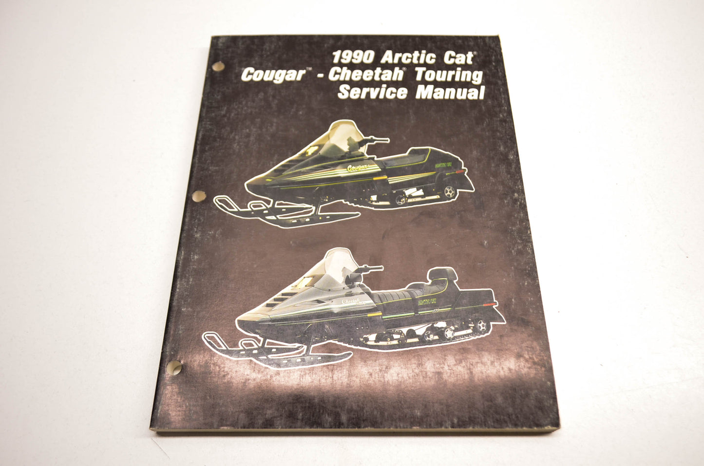 New OEM Arctic Cat 1990 Cougar Cheetah Touring Service Manual NOS