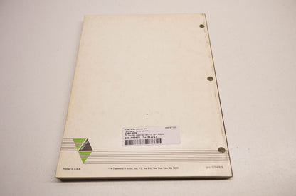 New OEM Arctic Cat 1990 Cougar Cheetah Touring Service Manual NOS
