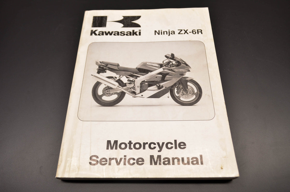 OEM Kawasaki 99924-1254-01 Service Manual ZX600J NOS