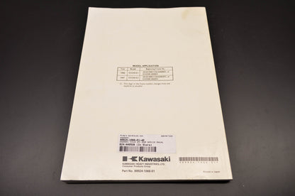 OEM Kawasaki 99924-1066-01 Service Manual EX250E/F EL250B/E NOS