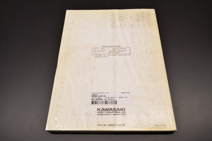 OEM Kawasaki 99924-1152-01 Service Manual ZR1100A NOS