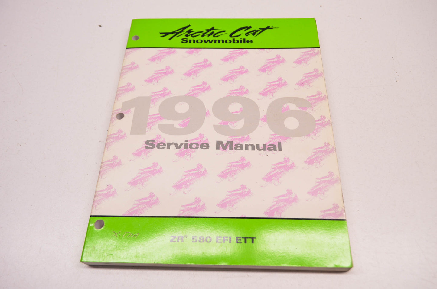 OEM Arctic Cat 2255-438 Service Manual 1996 ZR 580 EFI ETT