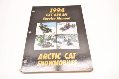 OEM Arctic Cat 2255-007 Service Manual '94 EXT 580 EFI'S