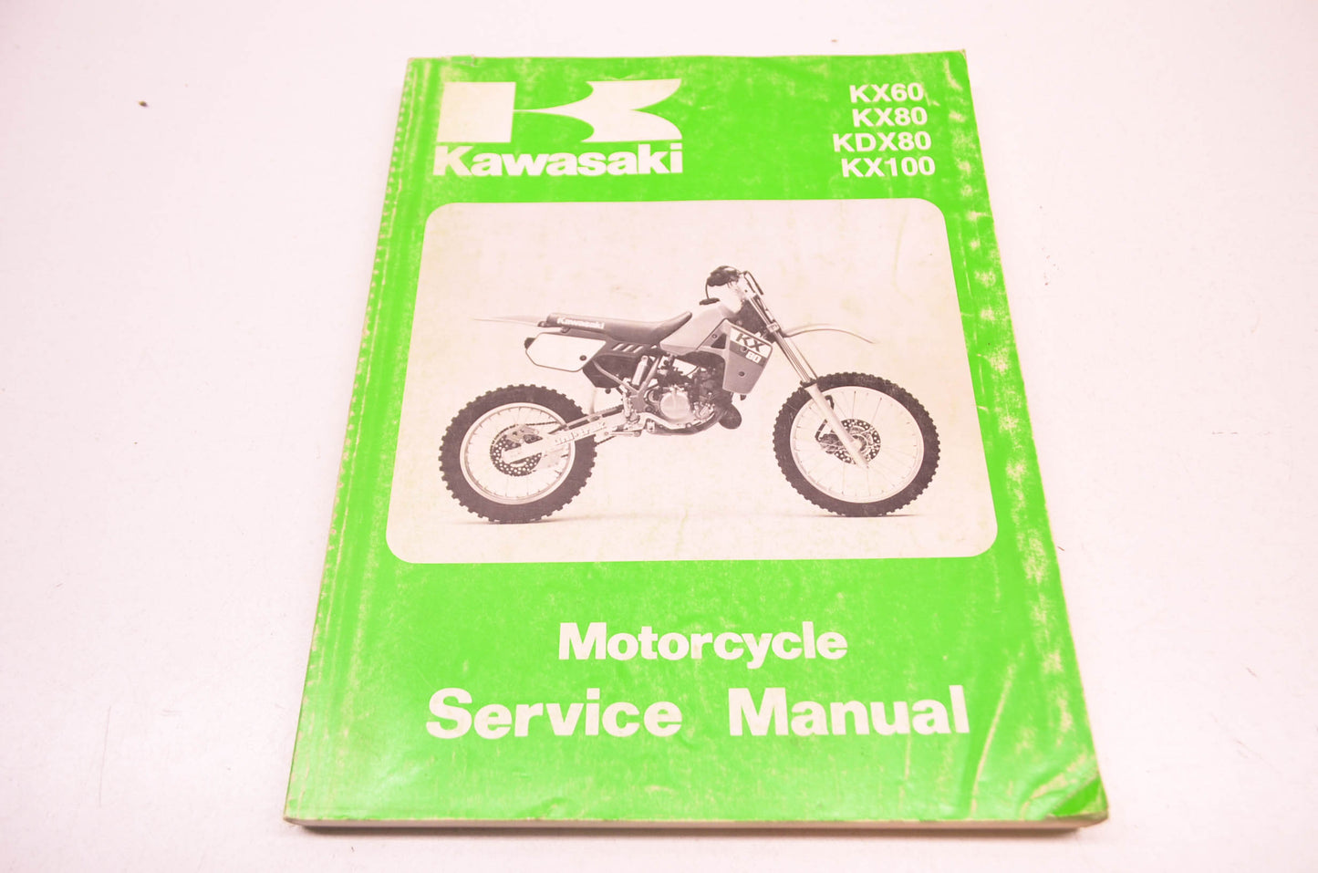 OEM Kawasaki 99924-1094-03 Service Manual KX60B