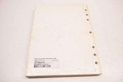 OEM Yamaha LIT-18500-00-02 Technical Update 2002 Watercraft NOS