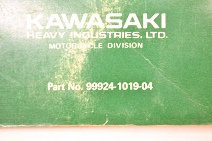 OEM Kawasaki 99924-1019-04 Service Manual KZ/EN305A/B