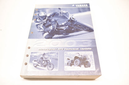OEM Yamaha LIT-17500-00-03 Technical Update 2003 Motorcycle/ATV