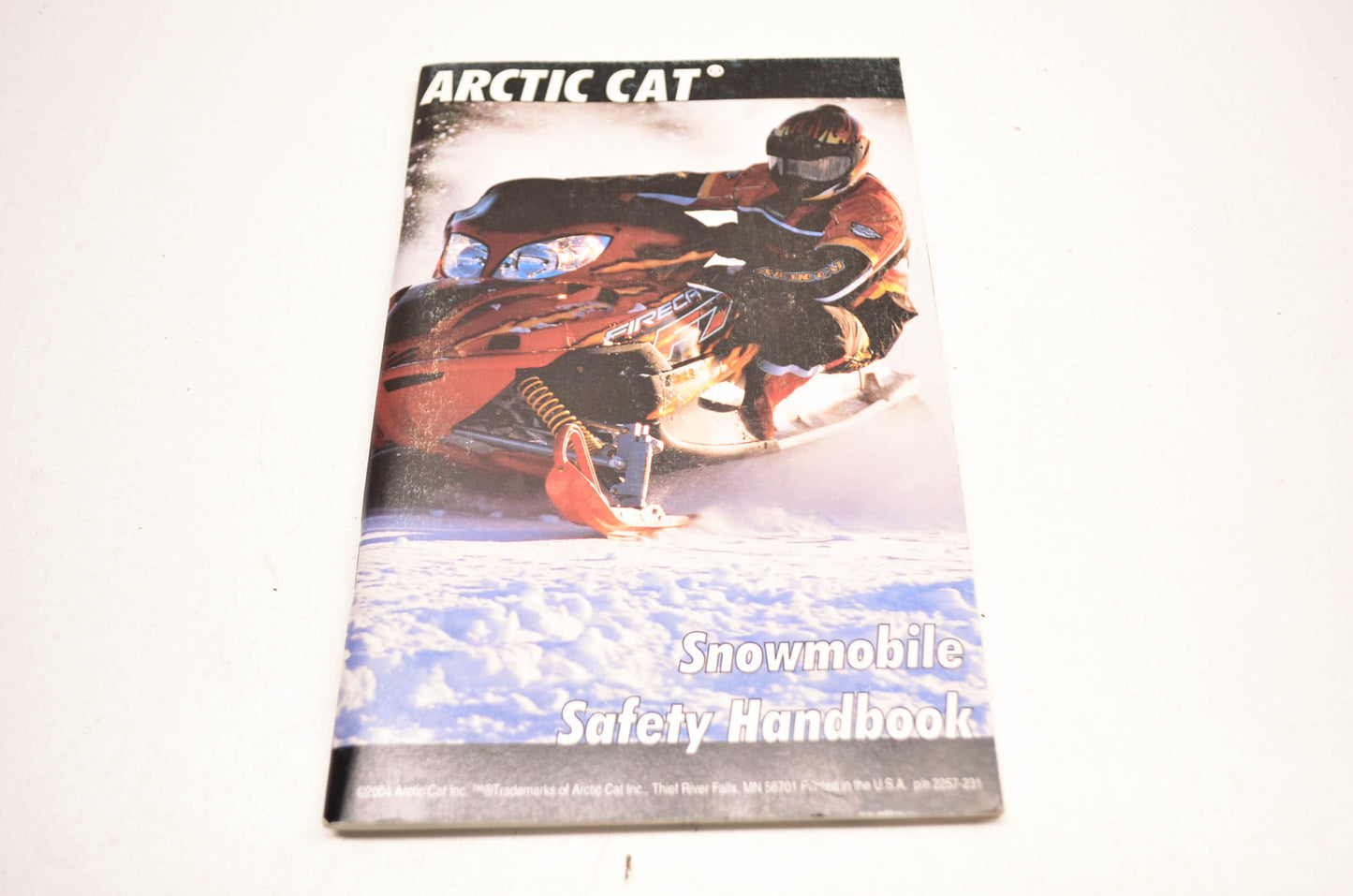 OEM Arctic Cat 2257-231 Snowmobile Safety Handbook English/French NOS