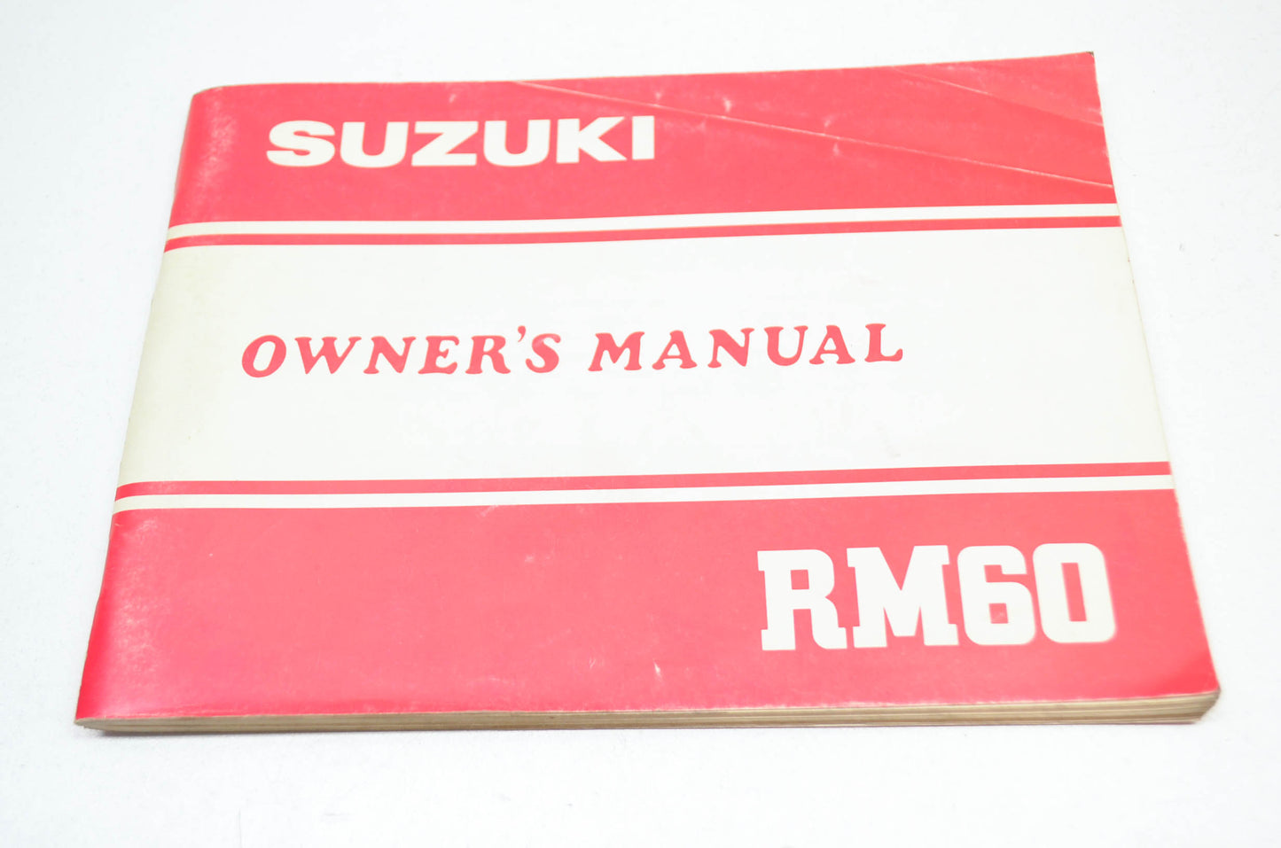 OEM Suzuki 99011-46694-03A RM60 Owner's Manual