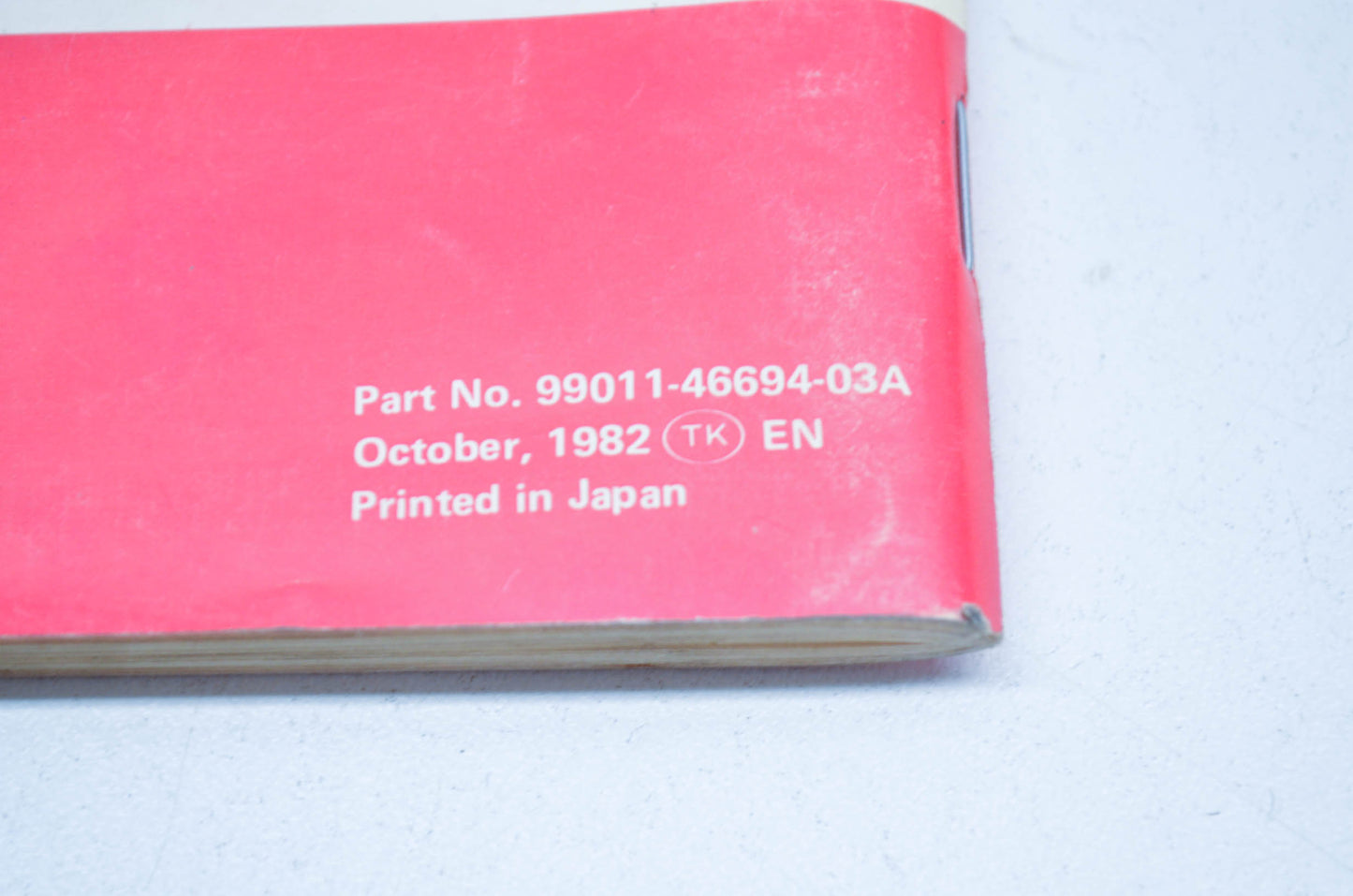 OEM Suzuki 99011-46694-03A RM60 Owner's Manual