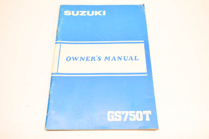 OEM Suzuki 99011-45931-03A GS750T Owner's Manual