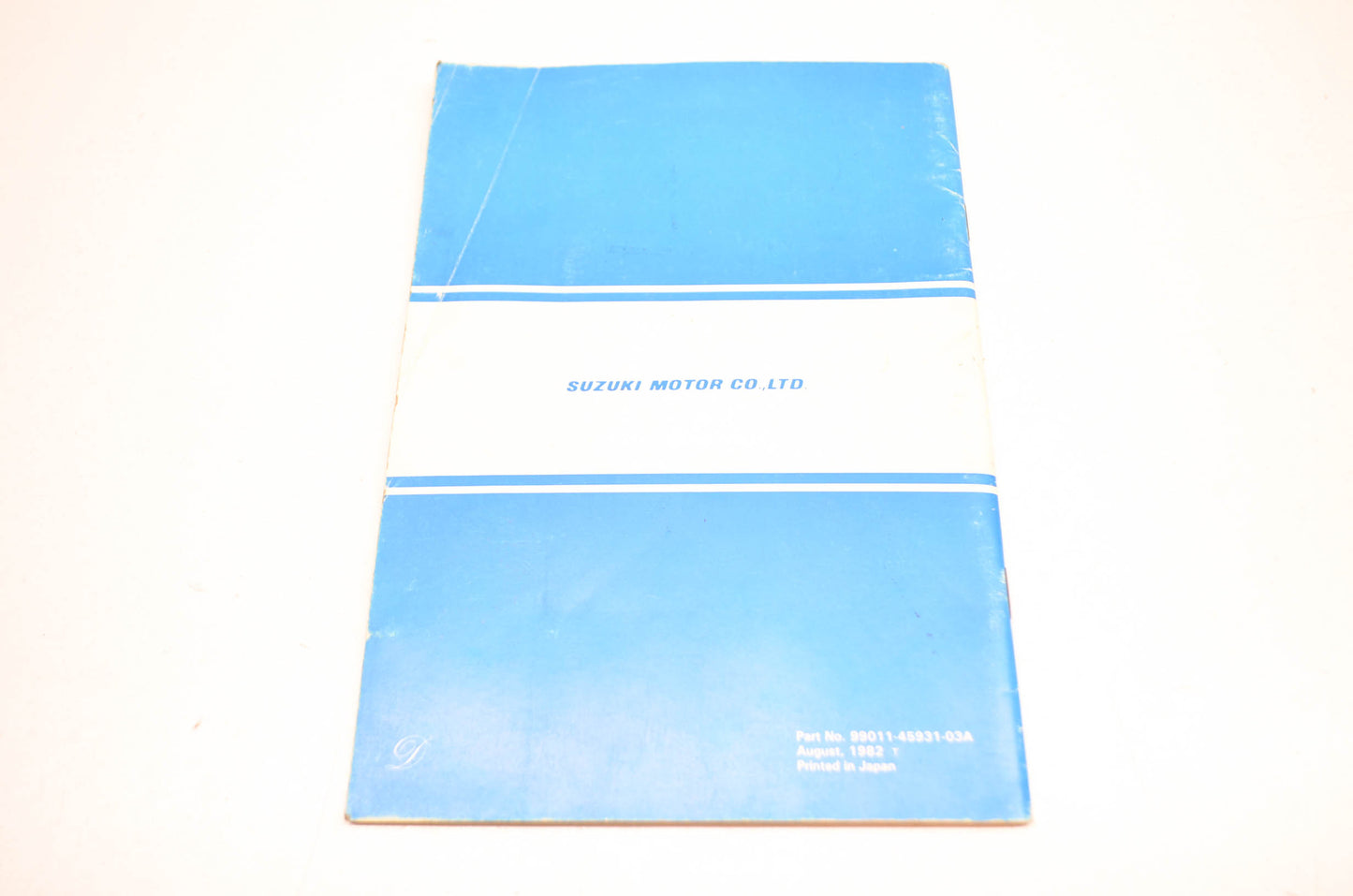 OEM Suzuki 99011-45931-03A GS750T Owner's Manual