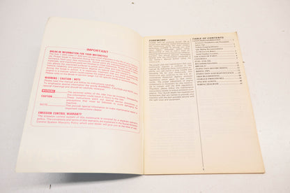 OEM Suzuki 99011-45931-03A GS750T Owner's Manual