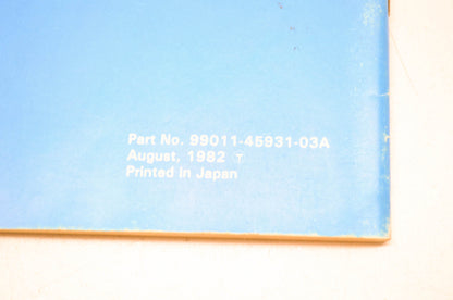 OEM Suzuki 99011-45931-03A GS750T Owner's Manual
