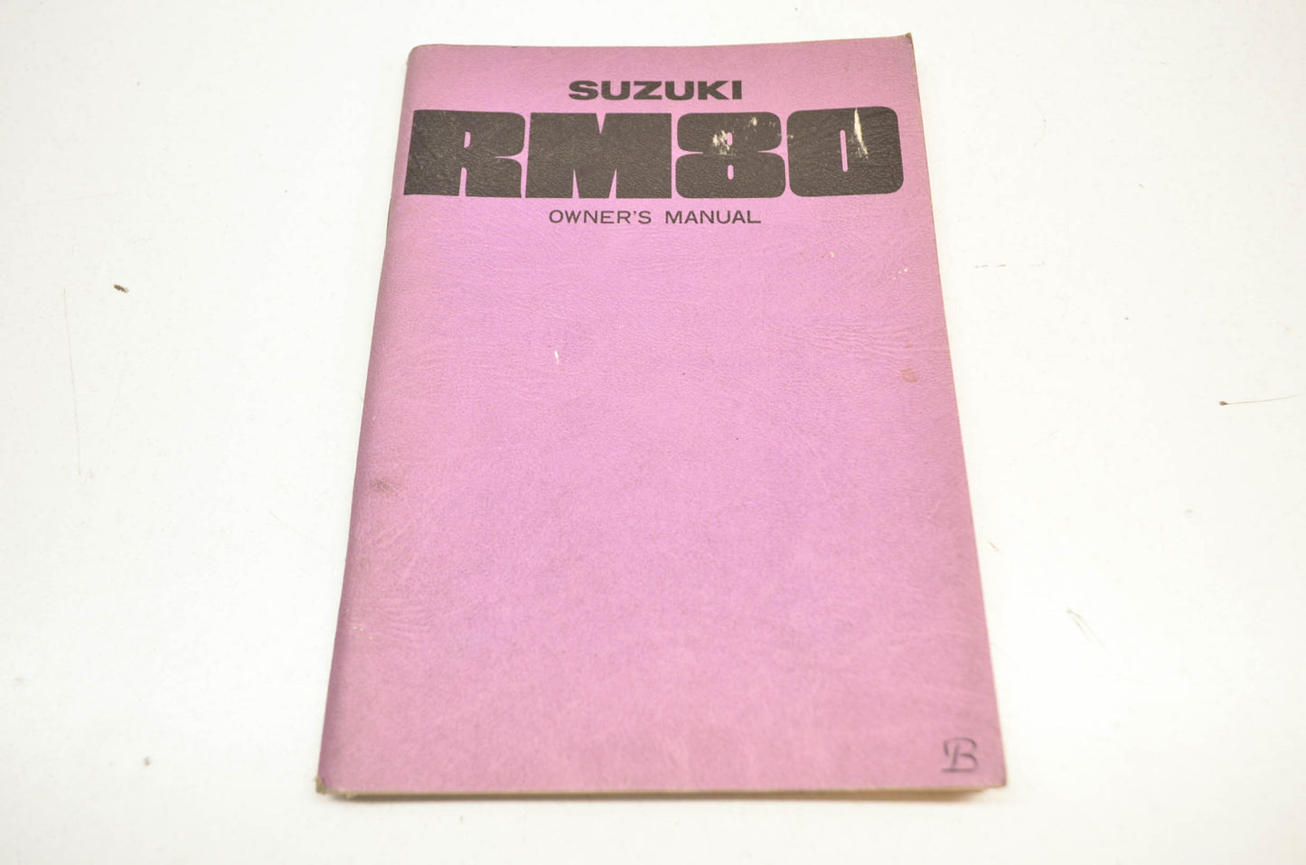 OEM Suzuki 99011-41650 RM80 Owner's Manual