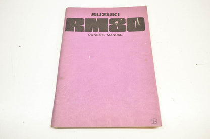 OEM Suzuki 99011-41650 RM80 Owner's Manual