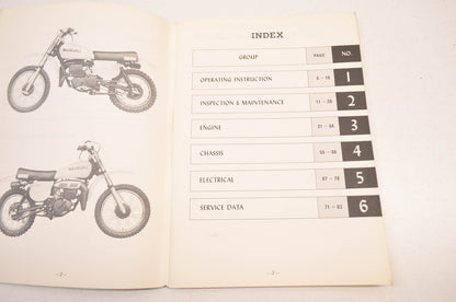 OEM Suzuki 99011-41650 RM80 Owner's Manual
