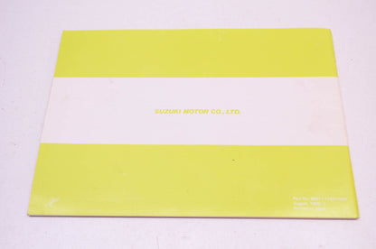 OEM Suzuki 99011-11431-03A GS250T Owner's Manual NOS