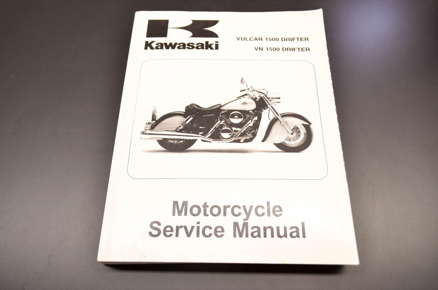 OEM Kawasaki 99924-1268-03 Service Manual VN1500-R NOS
