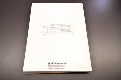 OEM Kawasaki 99924-1268-03 Service Manual VN1500-R NOS